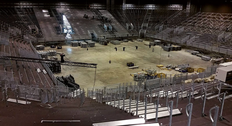 Grandstands and tribunes outsourcing